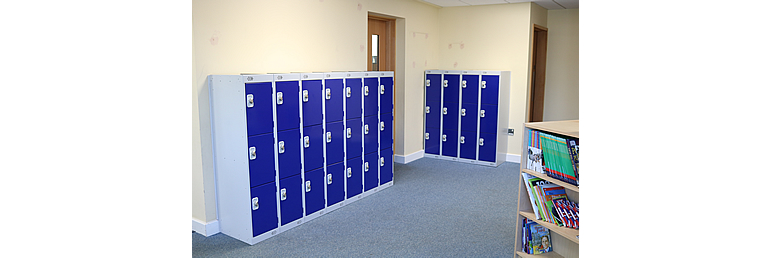 3/4 height Lockers
